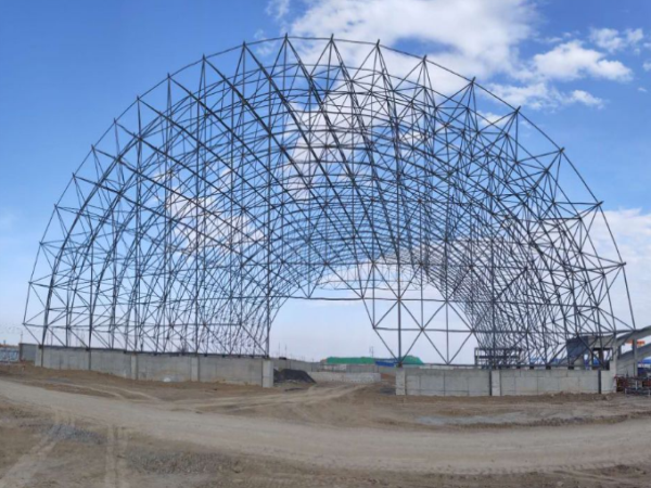 烟台体育场网架结构
